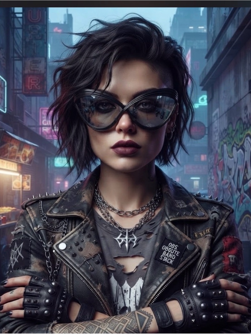 NWOT Motley Elegant Black Sunglasses